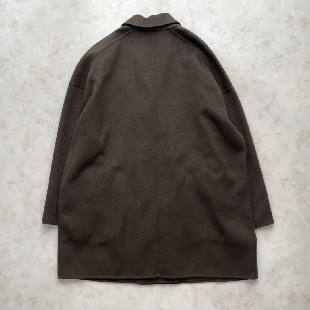 FRAMeWORK ハミルトンリバーコート ダブルフェイス カーキ 36