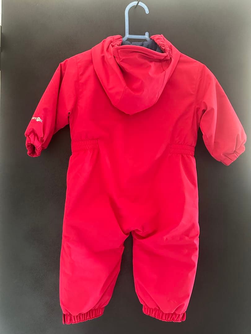 mont-bell ベビーアウター ピンク 80 パウダー カバーオール