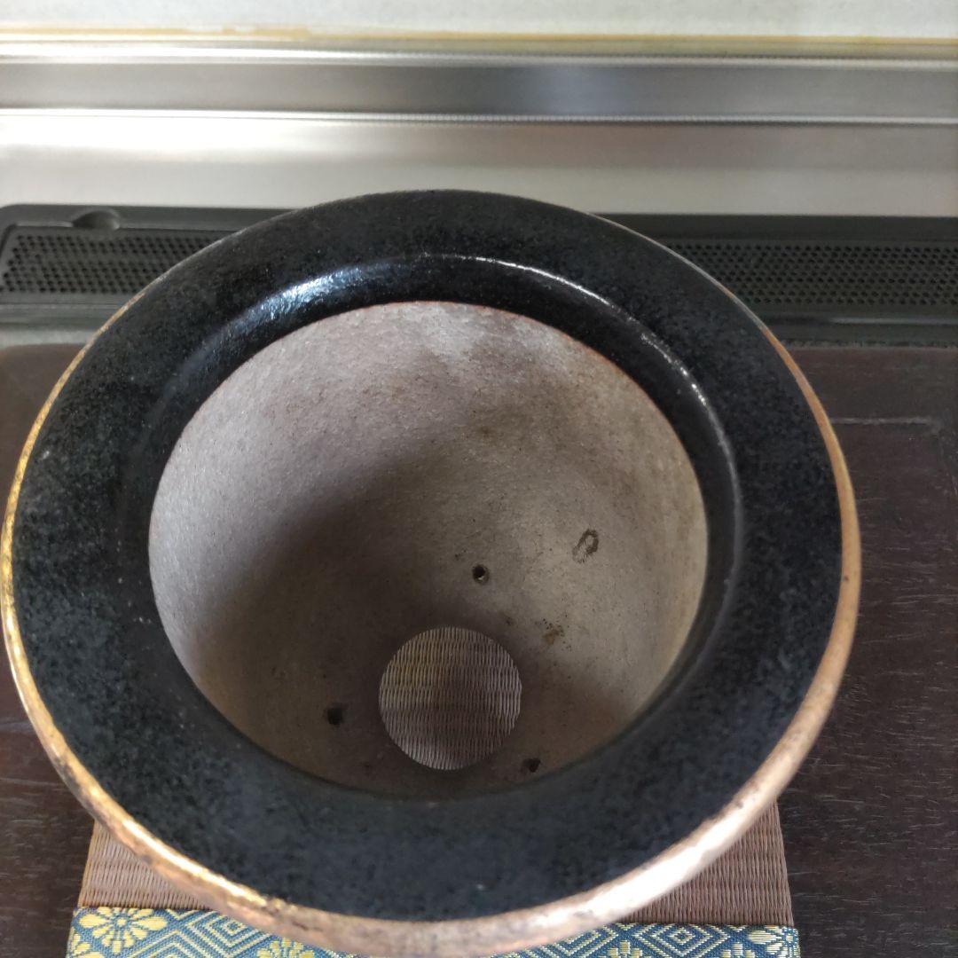 万年青鉢、 金彩龍図 、蘭鉢 、盆栽鉢 植木鉢、 東洋ラン 鉢、時代物