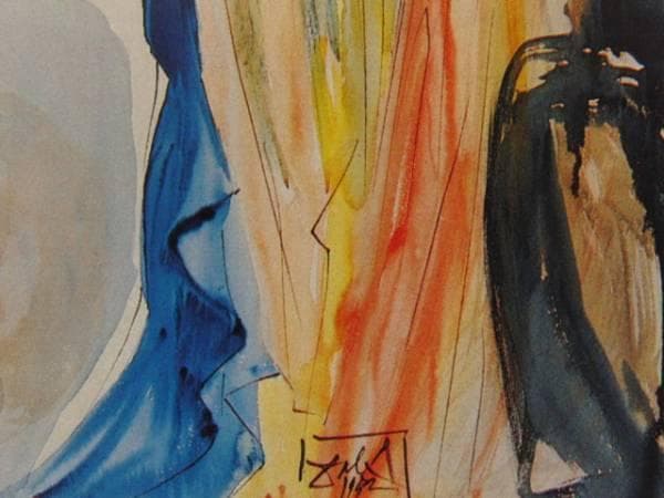 SALVADOR DALI、VIERGE EN GLOIRE、海外版超希少レゾネ