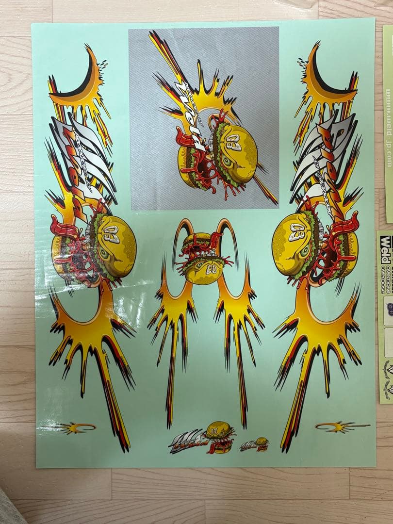 オーバードーズJZX100クレスタ、別売エアロ、デカール、ボディキャッチ付