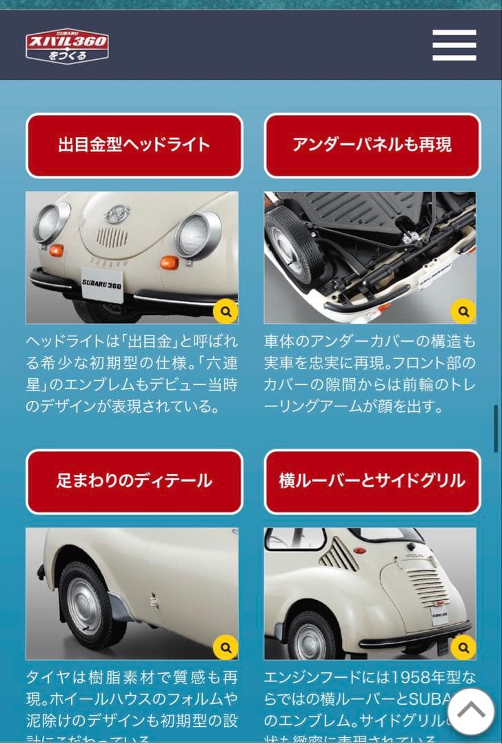 スバル360 1/8スケールモデル全巻コンプリート品
