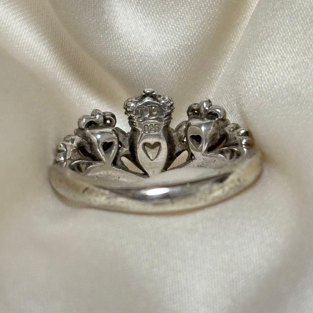 JUSTIN DAVIS ジャスティンデイビス　プリンセスハートリング　指輪