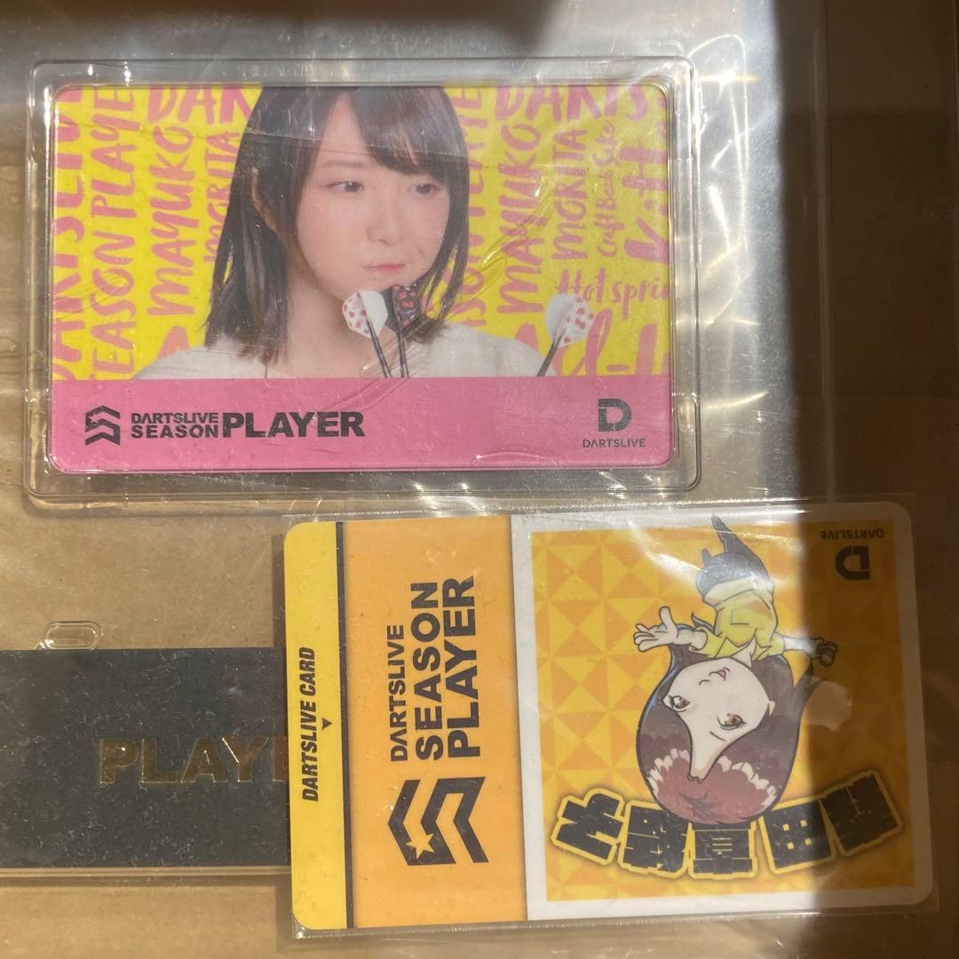 森田真結子プロ まよんぬ ダーツライブカード 2種セット - メルカリ