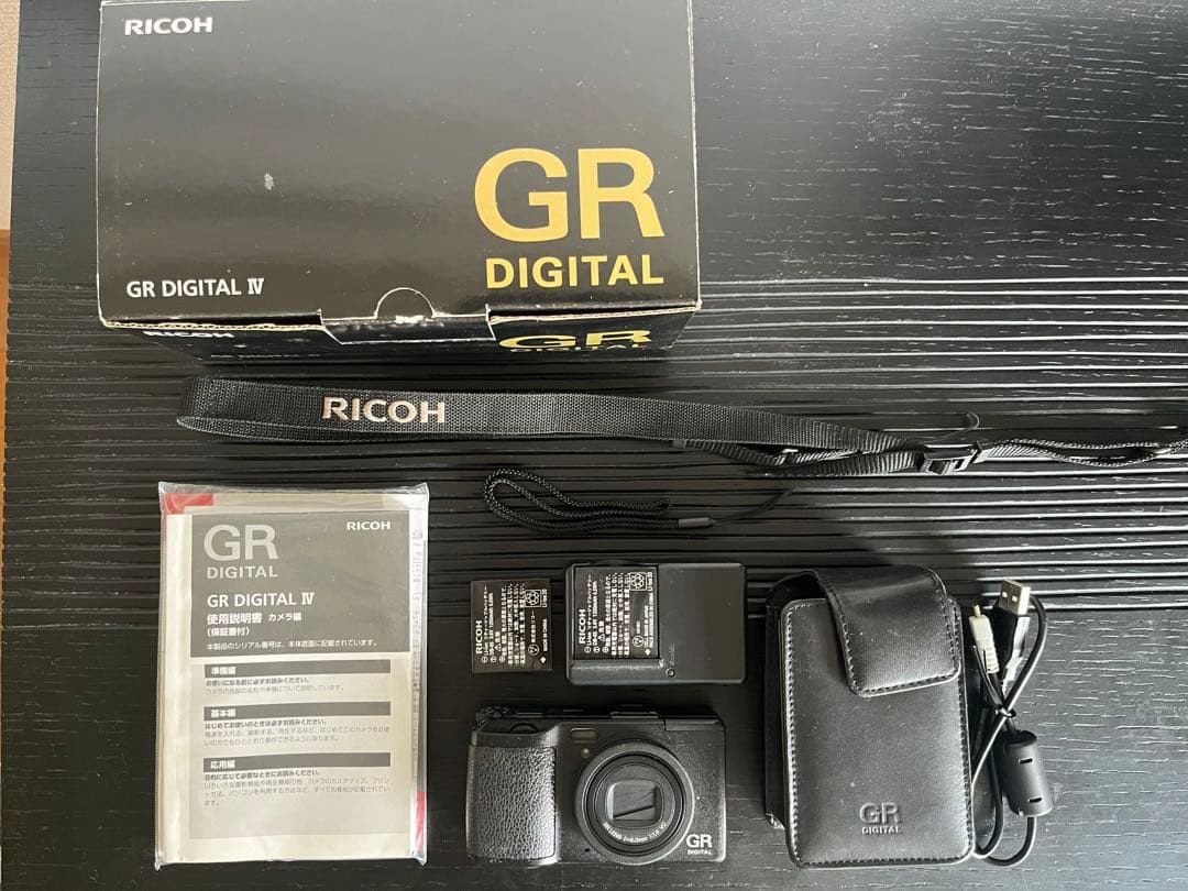 RICOH GR DIGITAL IV コンパクトデジタルカメラ ジャンク