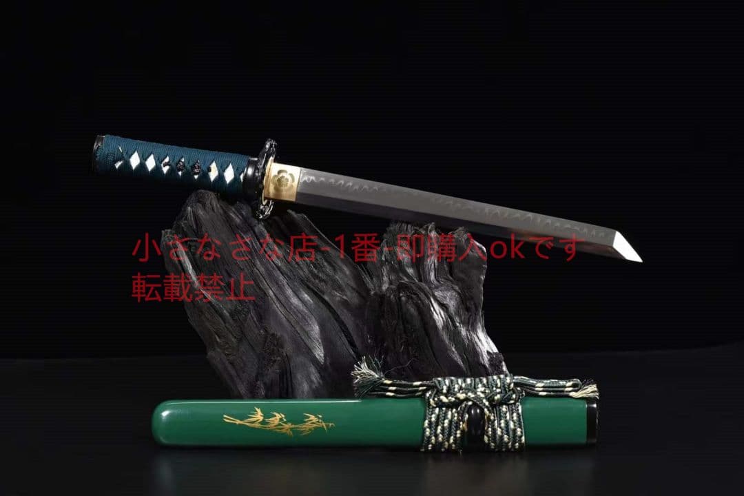 『竹葉青』古兵器 武具　刀装具　日本刀　模造刀 居合刀    短刀