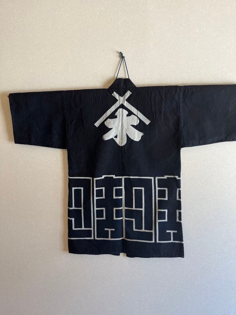 専用　古布　木綿　藍染め　厚地　半纏