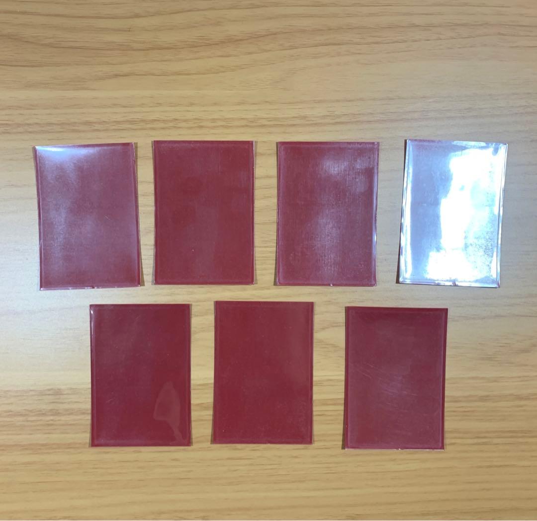 遊戯王 TOP1000 2011 赤 スリーブ 67枚