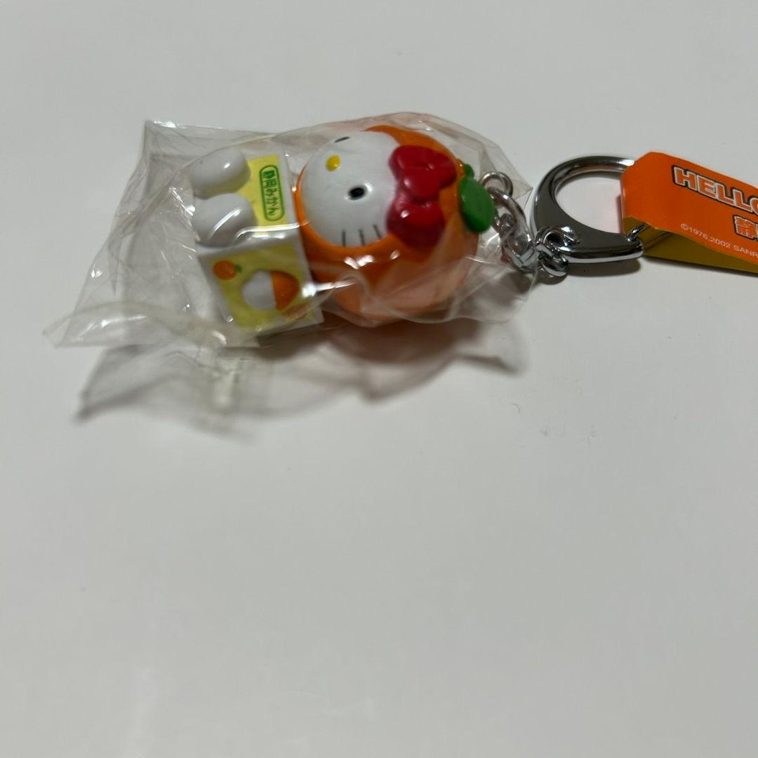ご当地キティ　キーホルダー　静岡限定　みかん