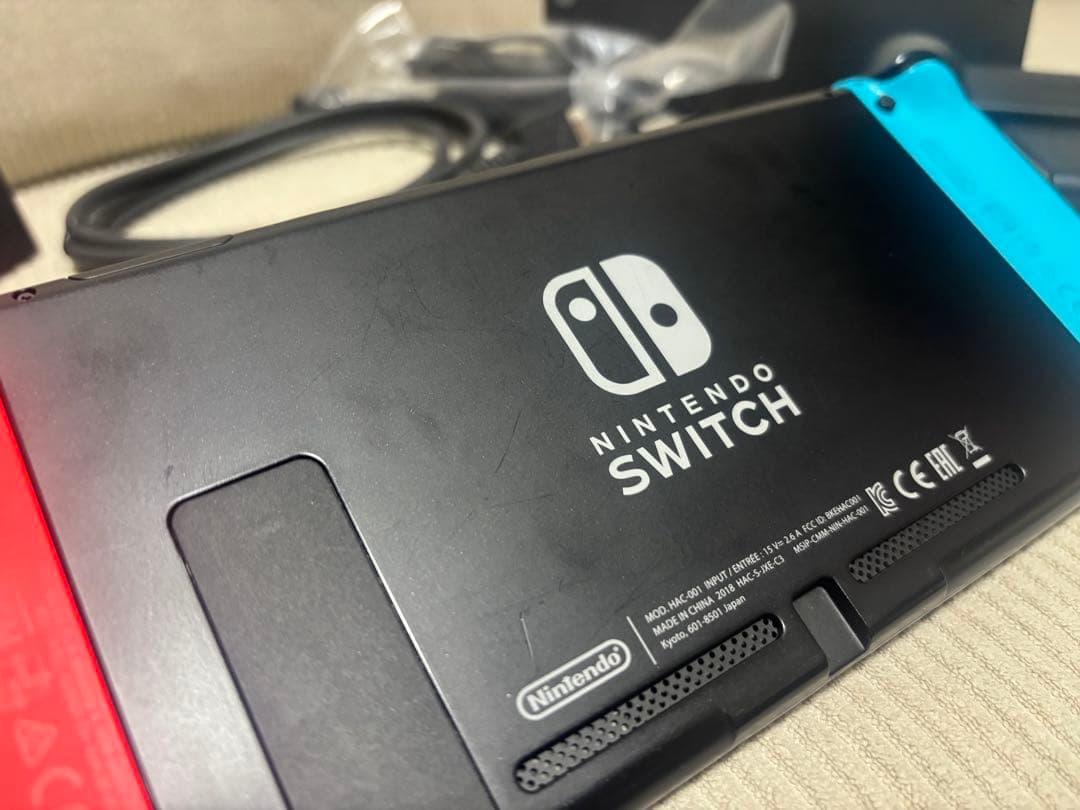 Nintendo Switch 旧型 HAC-001 2018 付属品有 箱無