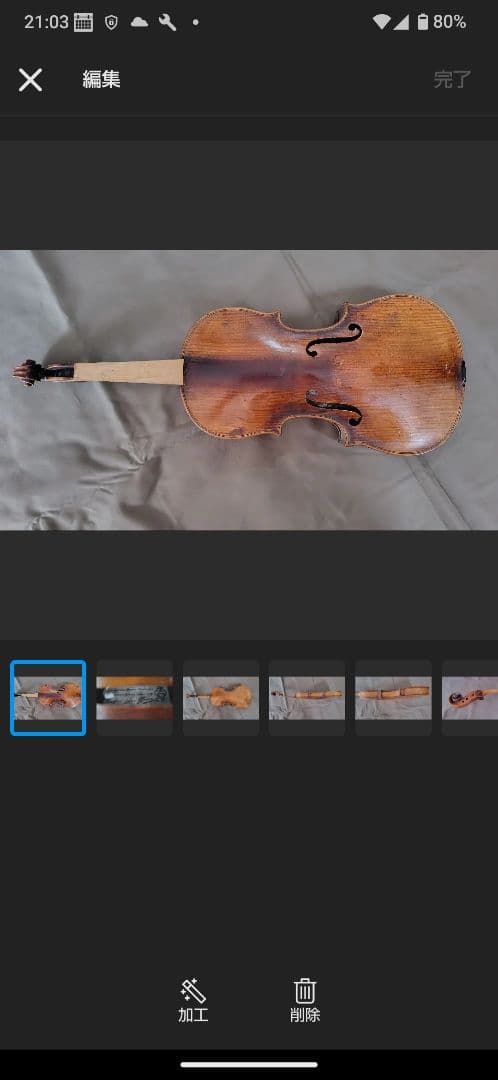 みのり様　木製バイオリン本体4/4　2本セット