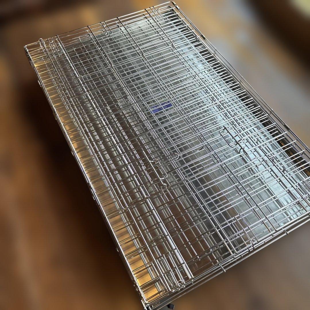 SIMPLY+】 ステンレス製大型ペットケージ