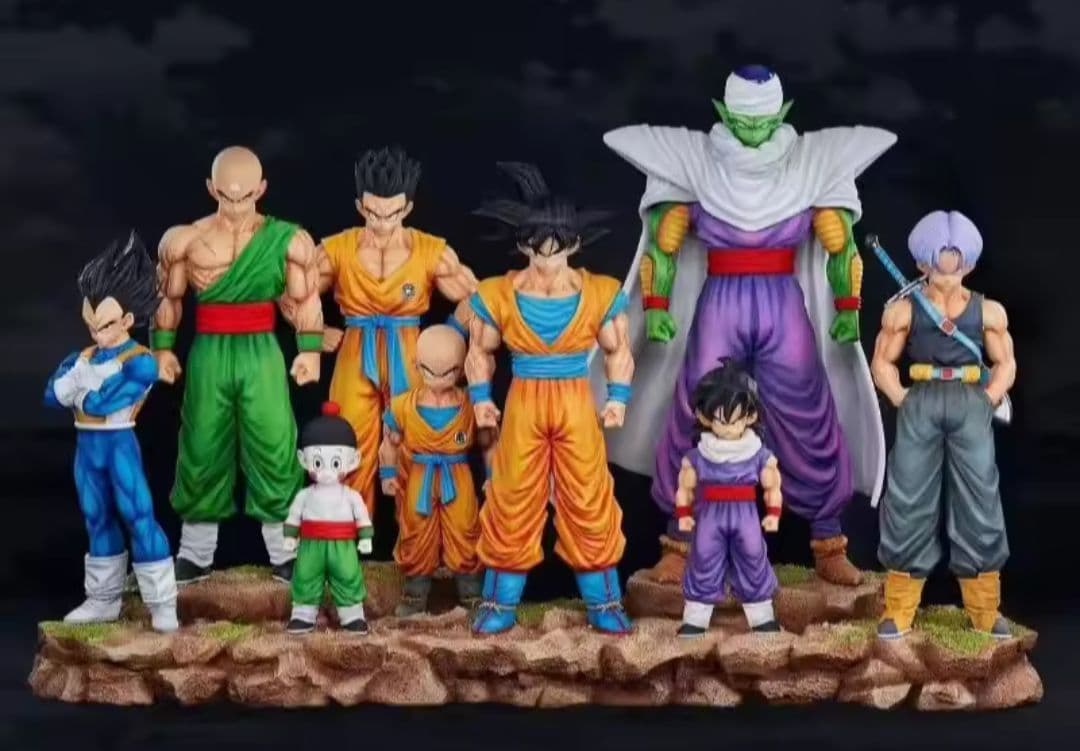 ドラゴンボール 集う超戦士たち Z戦士 9体 フィギュア