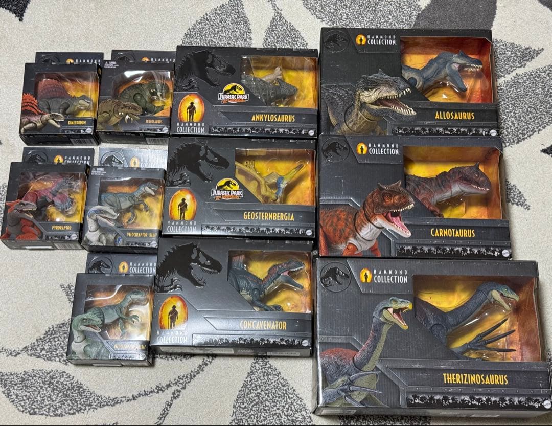 ジュラシック・ワールド ハモンドコレクション 11種セット