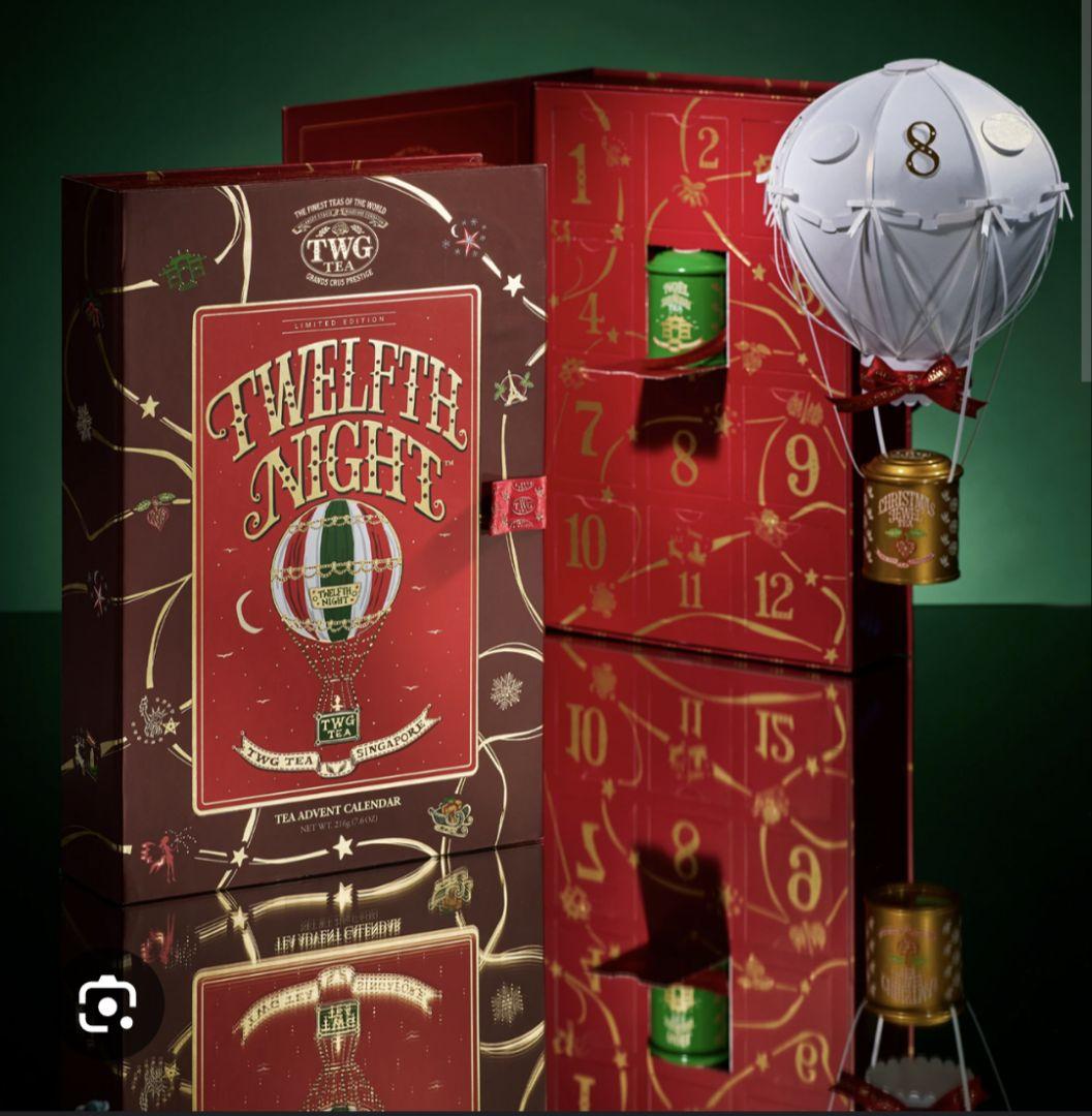 限定TWG TEA ADVENT CALENDAR ミニ缶12入り
