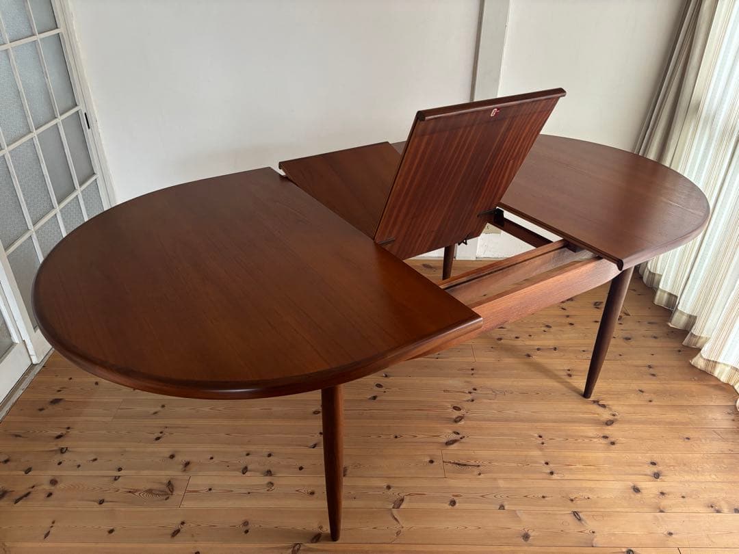 G-PLAN/ジープラン　ラウンドエクステンションテーブル