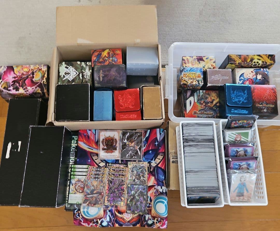 計20.3kg！　引退品まとめ売り　スリーブ&デッキケース付き　マルル　ゼナーク 計20.3kg！ 引退品まとめ売り スリーブ&デッキケース付き マルル