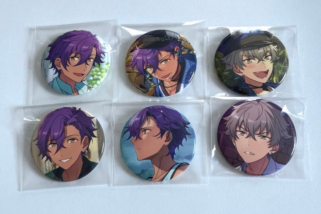 あんスタ 乙狩アドニス 大神晃牙 イベコレ缶バッジ 2022 SUMMER - メルカリ
