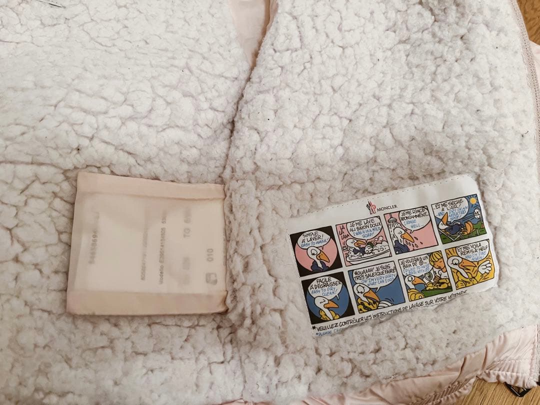 み*乙様 【クリーニング済】モンクレール　ダウン 70cm