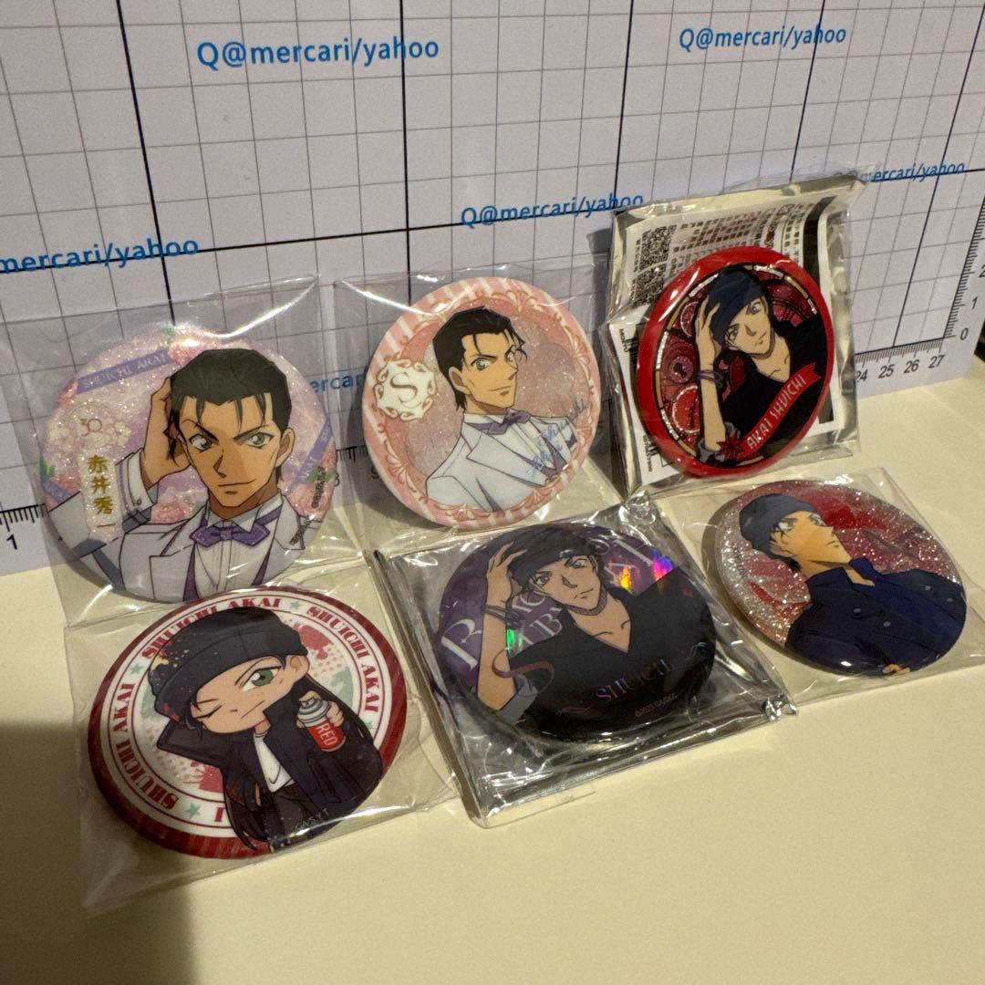 名探偵コナン 赤井秀一 中国限定 缶バッジ KAYOU コナンカフェ - メルカリ