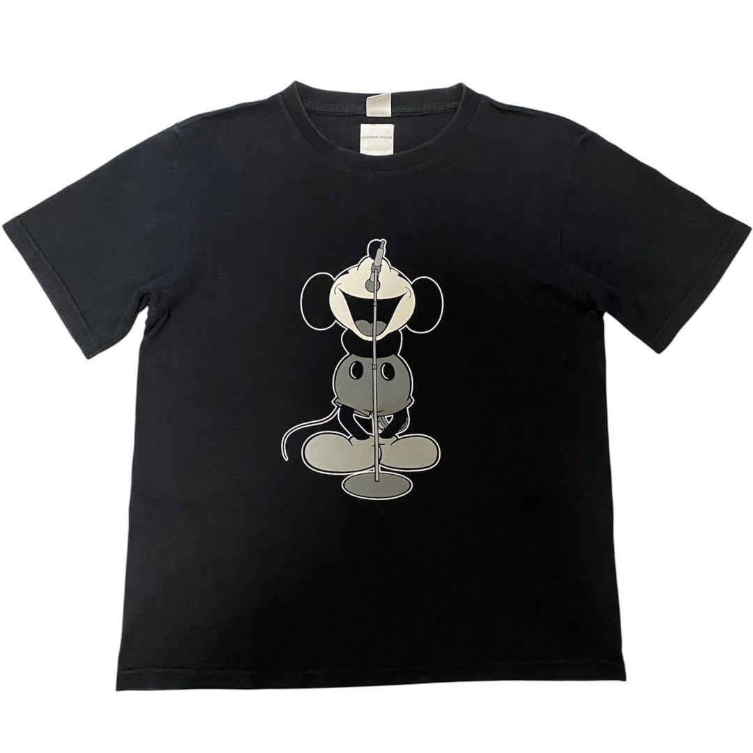 NUMBER (N)INE ナンバーナイン 本人期 ミッキーマウス Tシャツ - メルカリ