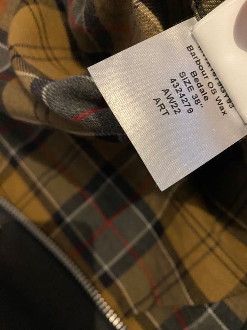 Barbour バブアー Bedale os WAX 38