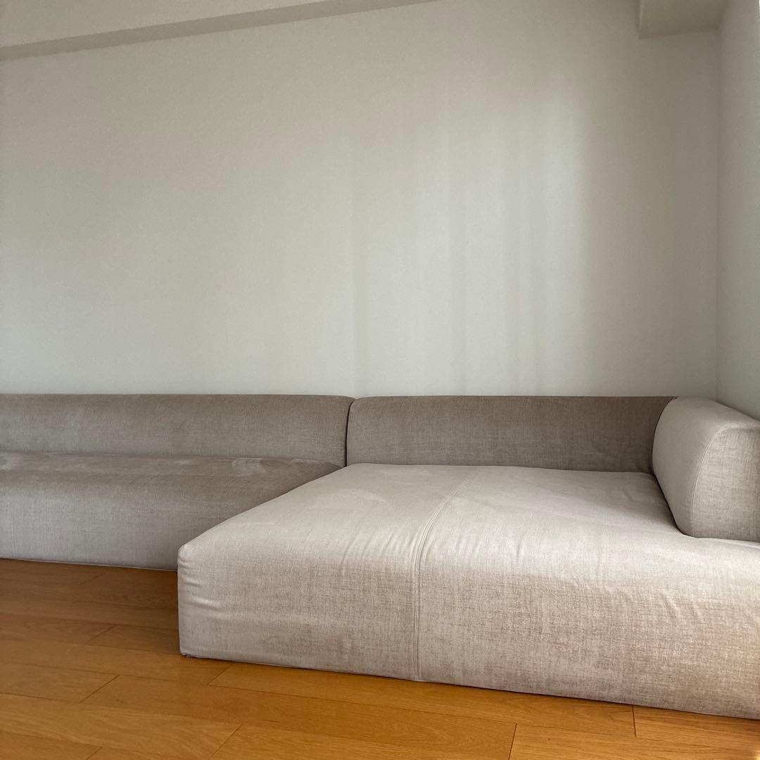 名古屋市引取のみ　ピアーナ　アルゴリズム　別注　特大　ソファ　カウチ　2個セット