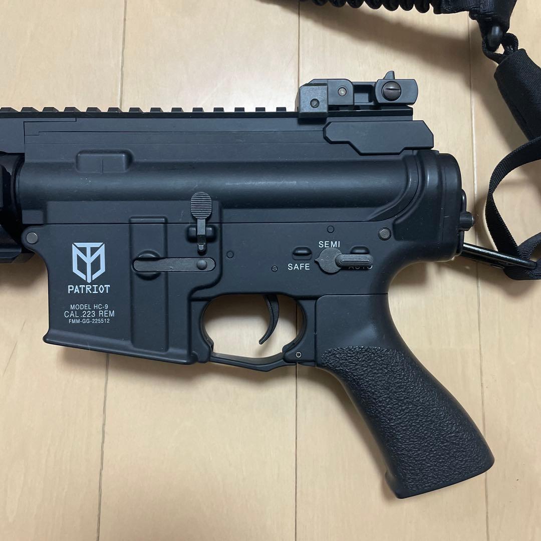 東京マルイM4パトリオットHCハイサイクル電動ガン バッテリー・マガジン2個付き