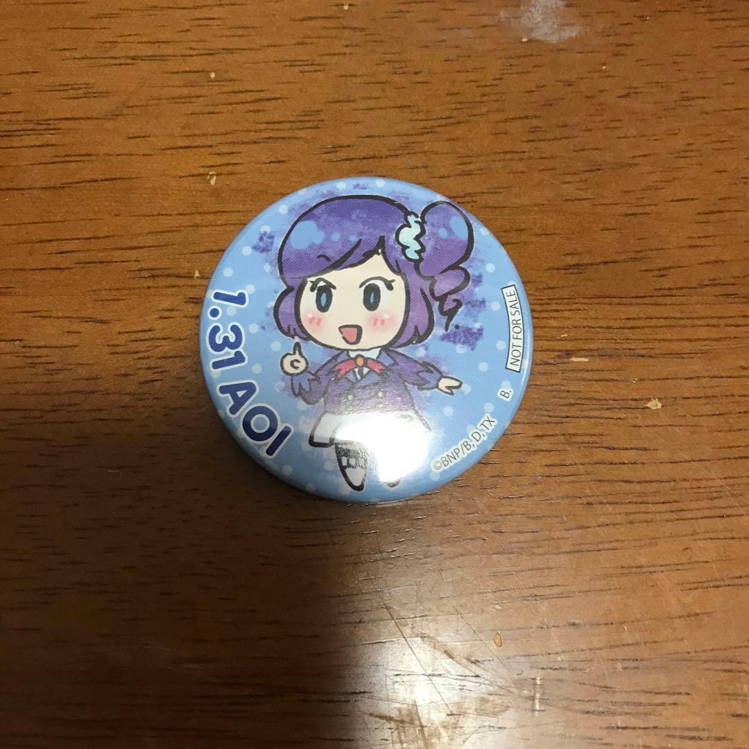 あおい アイカツ バースデーアイドル缶バッジ - メルカリ