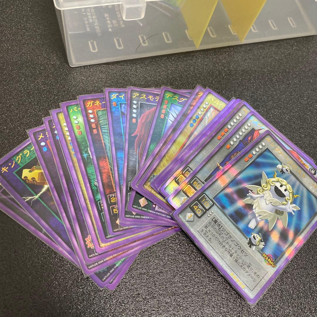 希少デビチルまとめ売り②未開封1～4弾×5パック・中古バインダー＆デッキケース他