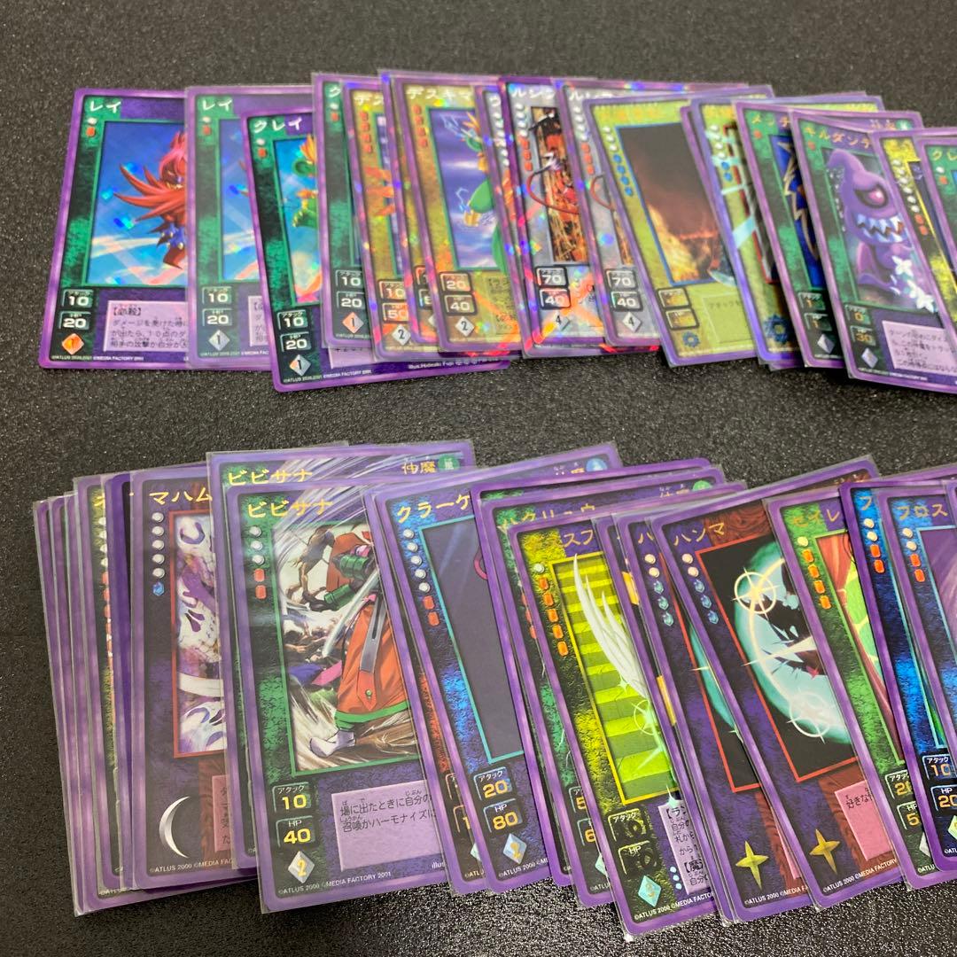 希少デビチルまとめ売り②未開封1～4弾×5パック・中古バインダー＆デッキケース他