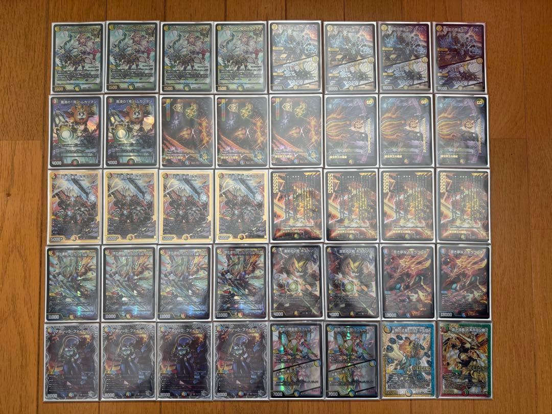 フェアリーch構築】多色36枚構造 5cゾージアデッキ デュエルマスターズ