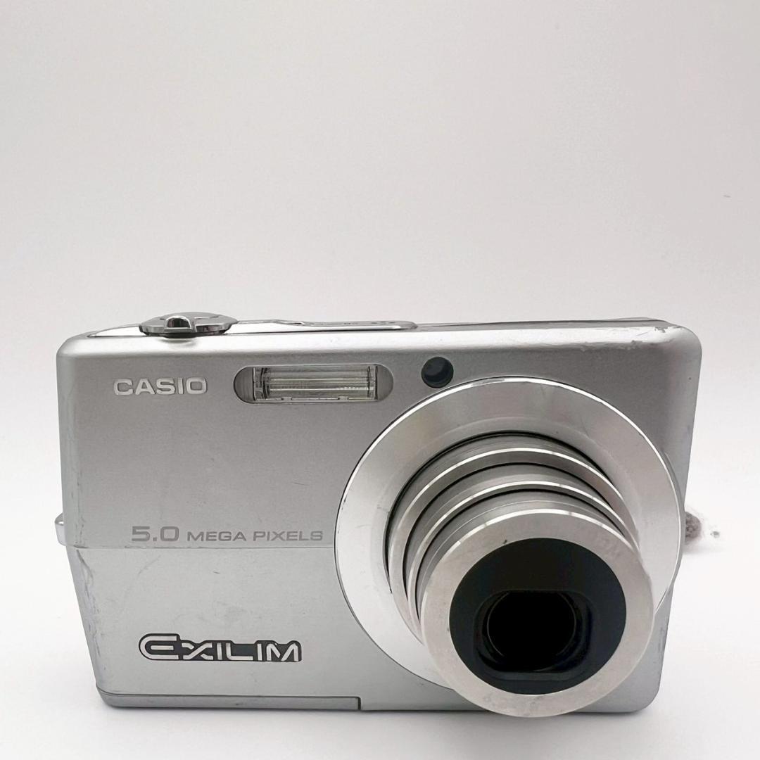 動作品】CASIO EXILIM EX-Z500 コンデジ シルバー 動作確認 - メルカリ