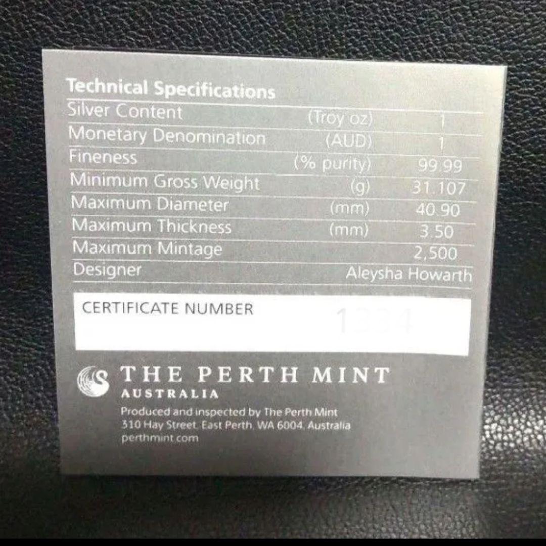 最高鑑定】2024年 白鳥 1オンス銀貨 NGC PF70 純銀 - メルカリ