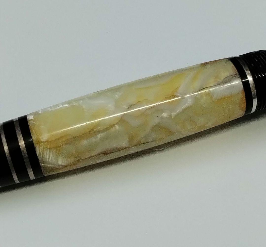 訳あり モンブラン 万年筆 ペン先750 18k キャップ無し