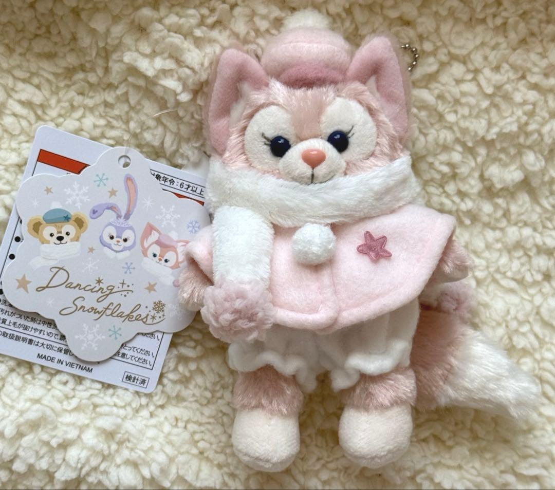 ディズニーダンシングスノーフレークス♡リーナベルぬいぐるみバッジ