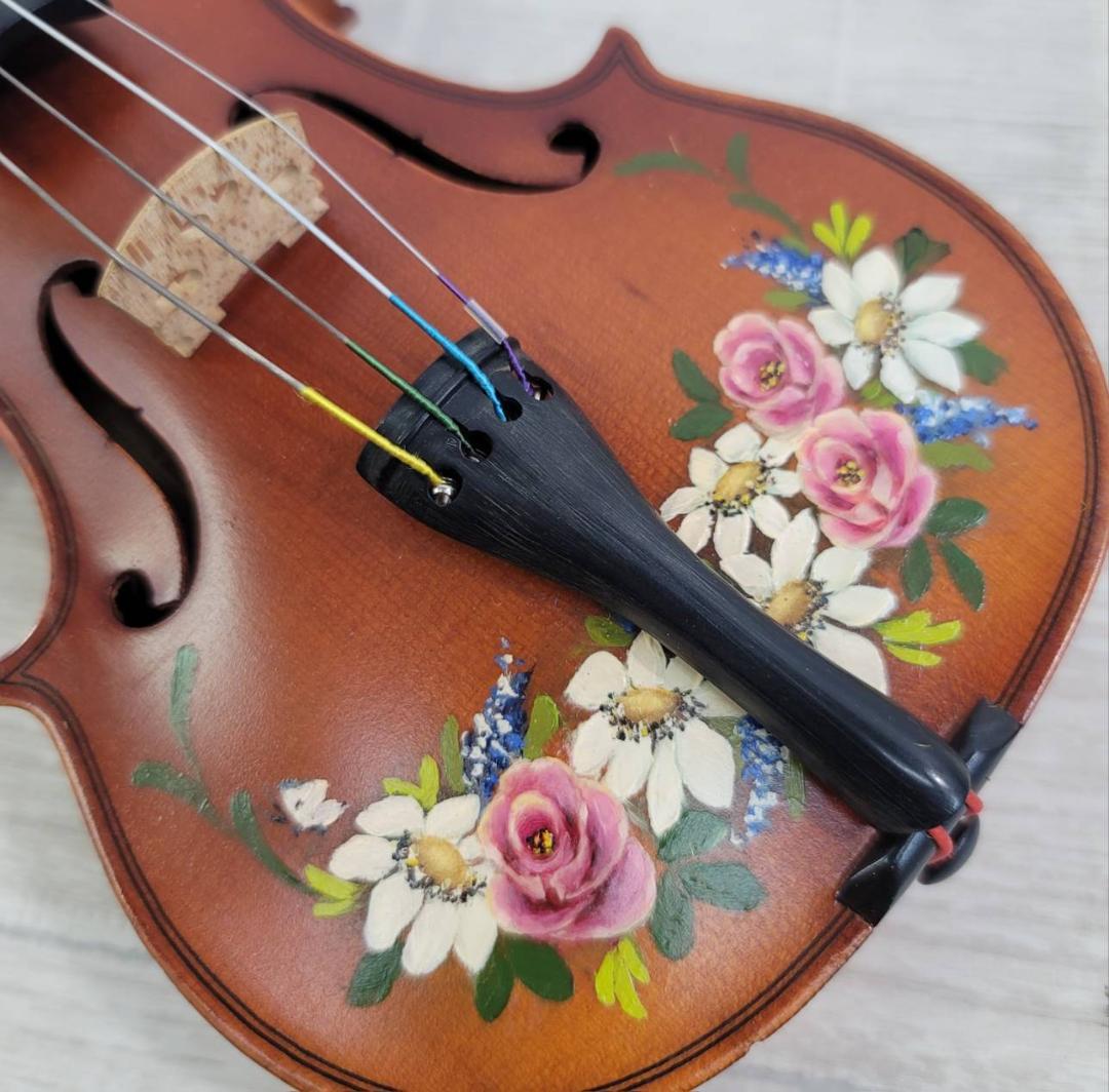 Suzuki バイオリン 1/8 No.220 1977年製 カスタムペイント