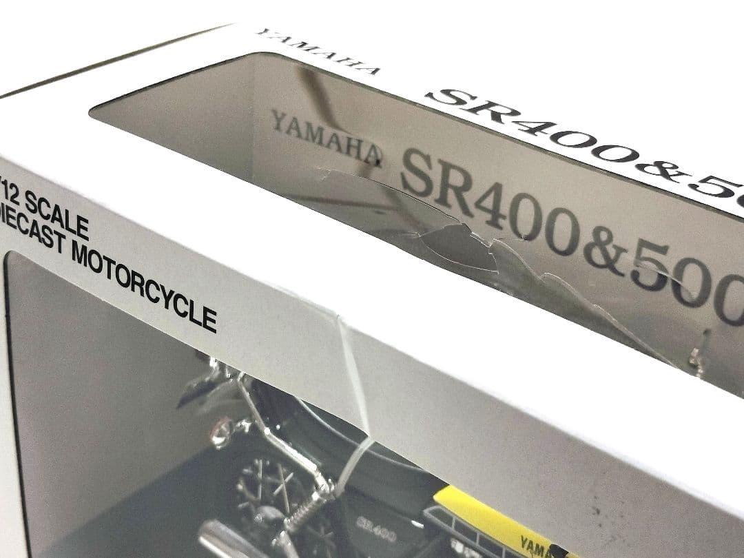 i*y様 YAMAHA SR400&500 1/12 完成品 ダイキャストモデル