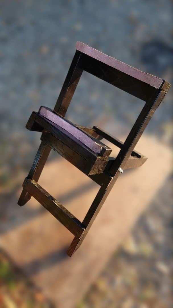 和太鼓用木製スタンド 黒、斜め台 楽器・機材