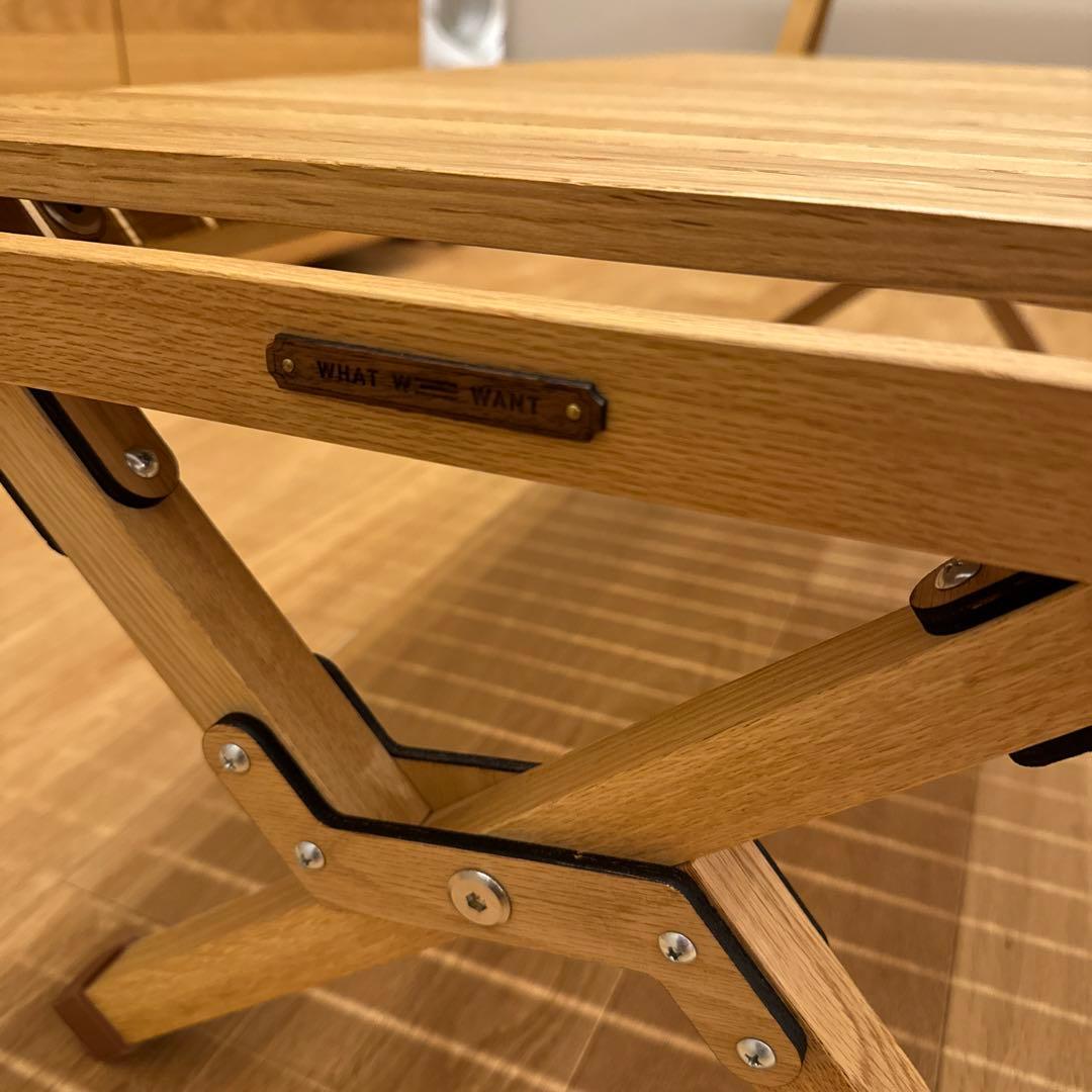 WHAT WE WANT ワットウィーウォントロールトップテーブル