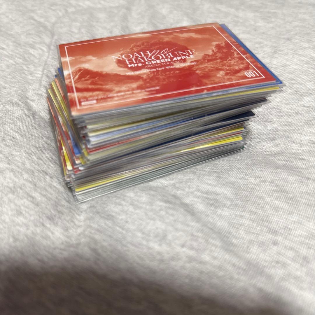 Mrs.GREEN APPLE ノアの方舟 フォトカード コンプリートセット - メルカリ