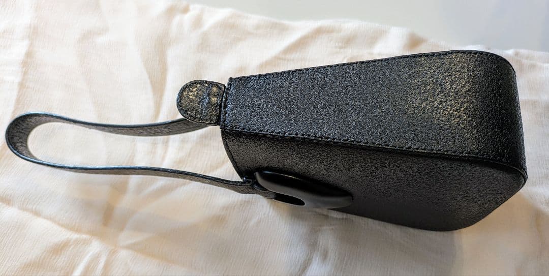 希少 美品グッチ GUCCI ミニハンドバッグ ワンハンドル レザー ブラック