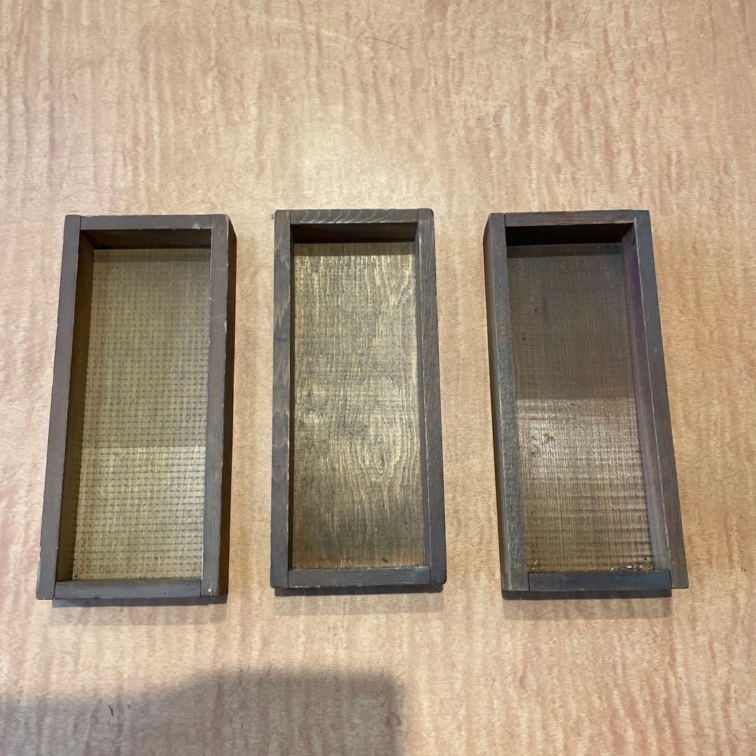 再入荷】【珍しい小型】B40-6/活版印刷所で使われていた小箱（文選箱