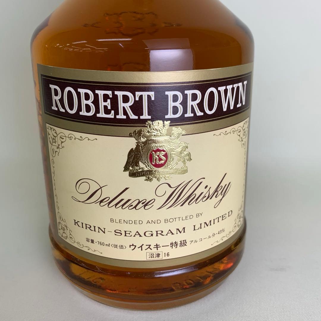 古酒 ロバートブラウン 特級 43度 760ml グラスセット 沼津16表記