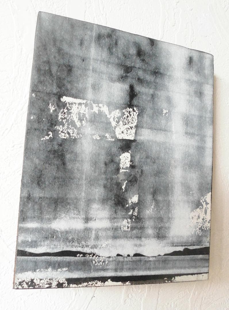 □　画家本人出品 BL-ZONE 2022 10　沖縄残波岬　F0号　□