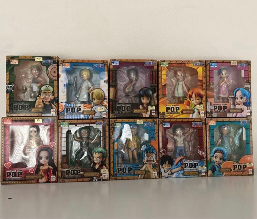 ワンピース　cbシリーズ　フィギュア　pop 11体セット CB POP まとめ