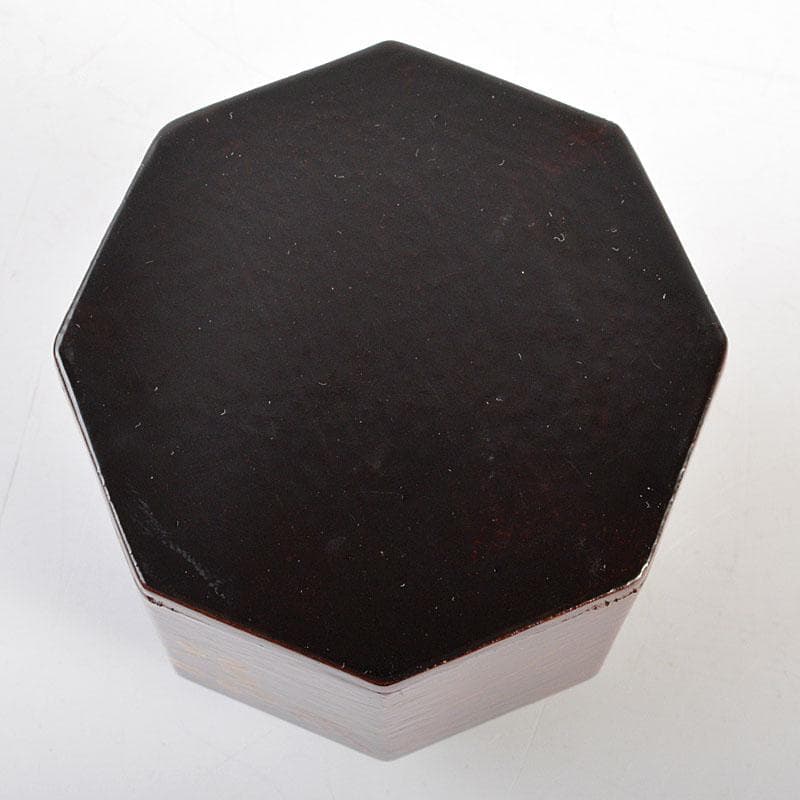 茶道具　道場宗廣作　宗観好　二季鳥茶入　共箱　V　6740