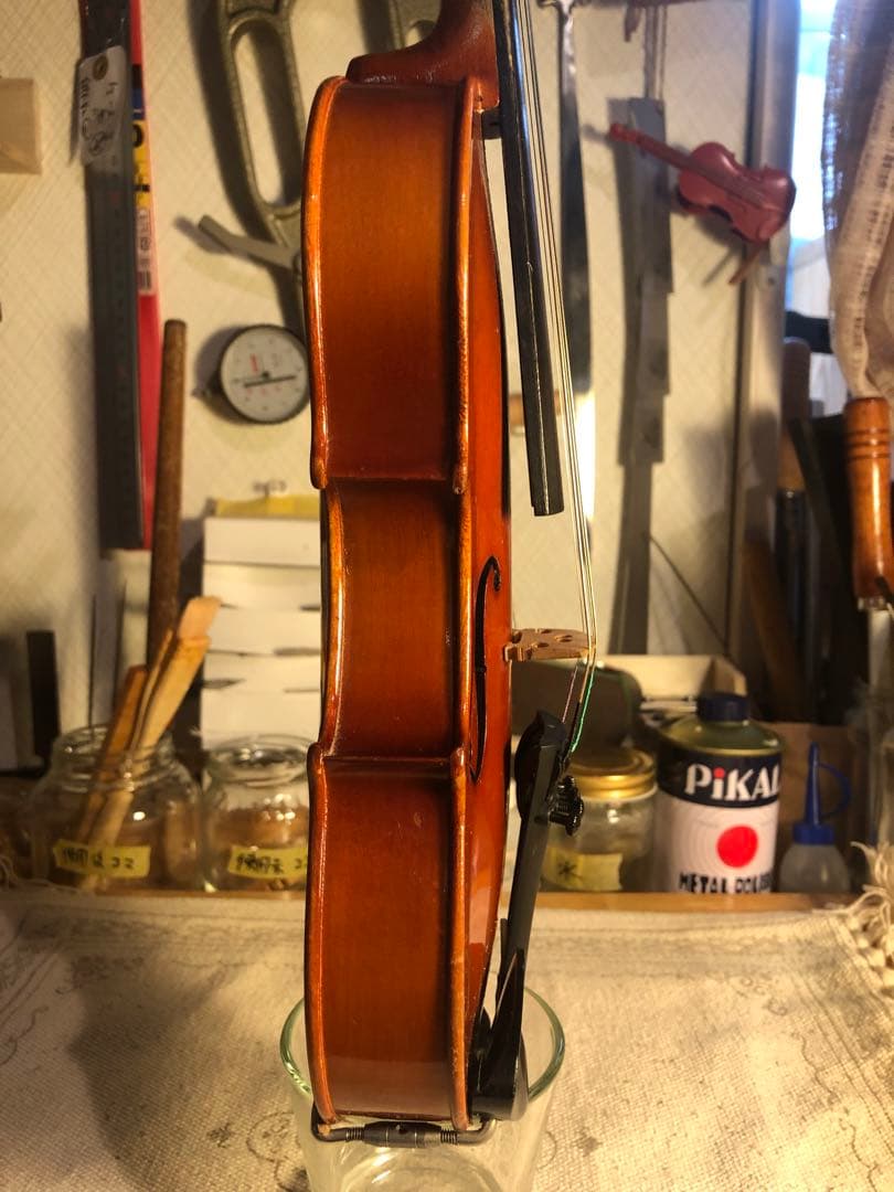 【駒&魂柱調整済】Suzuki分数バイオリンNo200 1/10 1981