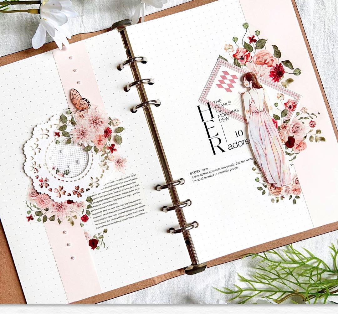 WT《花漾缤纷》海外マスキングテープ　マステ 【2616】