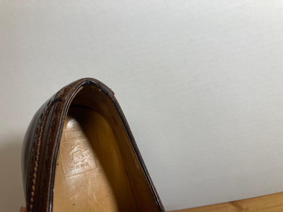 三陽山長 セミブローグ 寿三郎? サイズ7 セミオーダー品